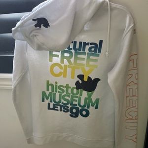 Freecity white hoodie